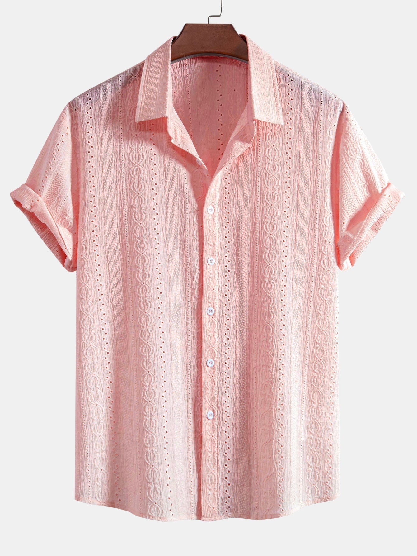 Premium Textured Button-Up Shirt