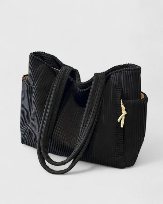 Women's Ribbed Style Handbag