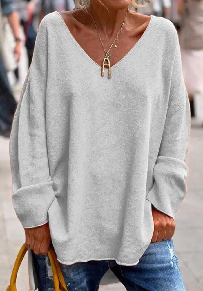Sofistikeret Oversized Cashmere Sweater