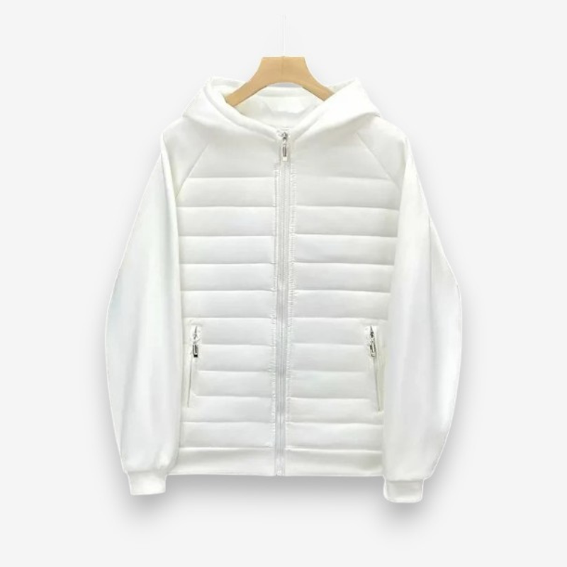 Veste homme slim zippée manches longues