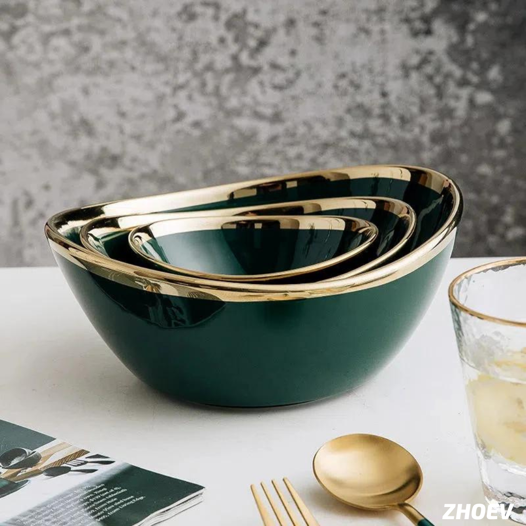 Emerald Deep Green Bowls