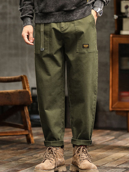 Kaj - Vintage-inspirerede casual utility-bukser
