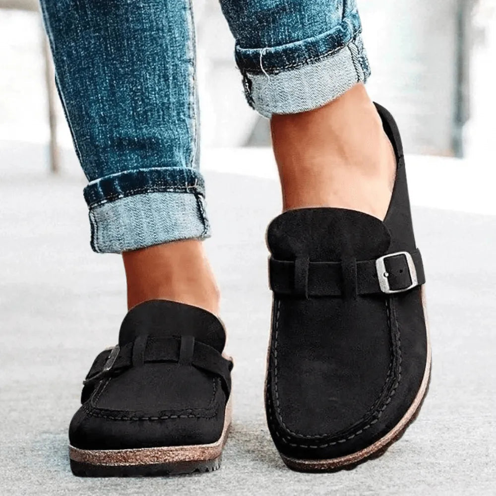 Emma | Komfortable Semskede Loafers