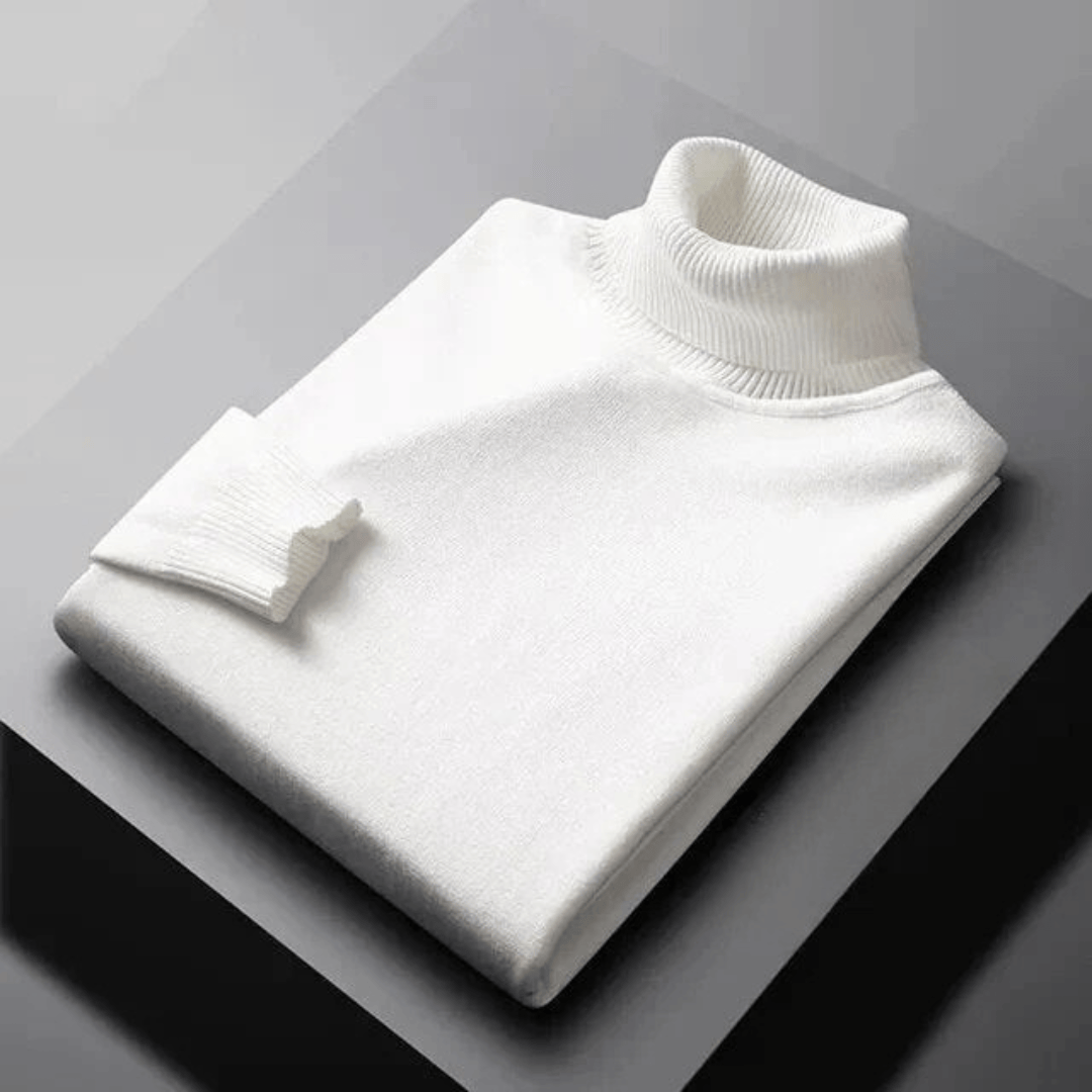 Zyviro | Suéter de Cachemira con Cuello Alto