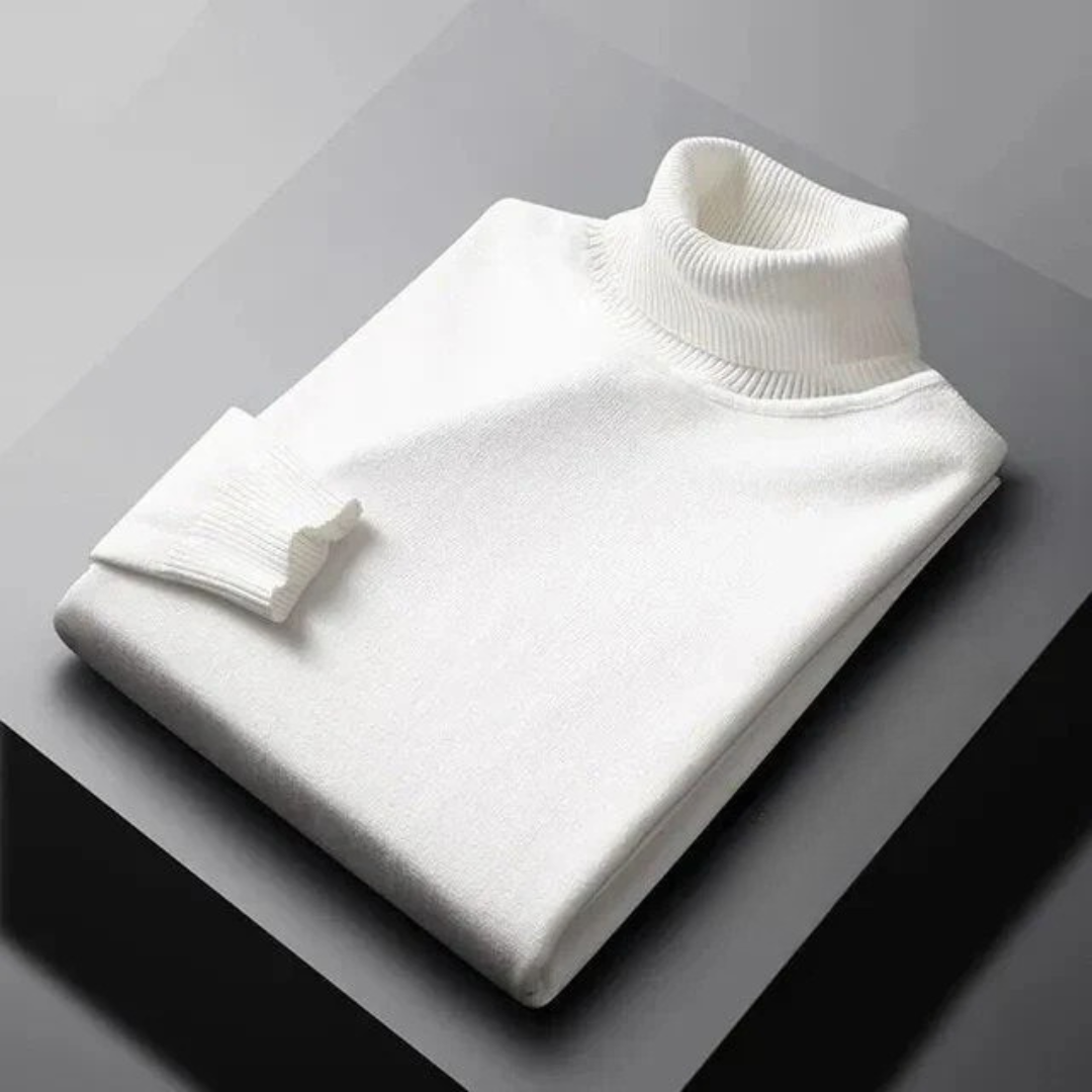 Aurel – Suéter de Cashmere con Cuello Alto