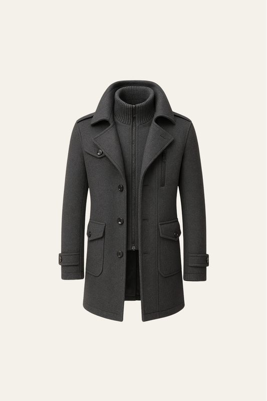 Celano Field Coat Grey