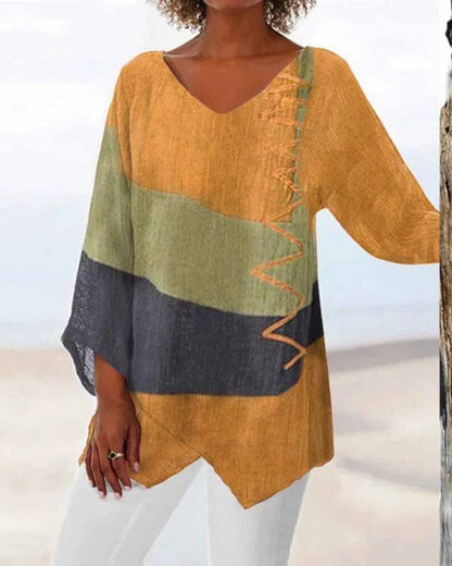 Elegante Vielseitige Damenbluse