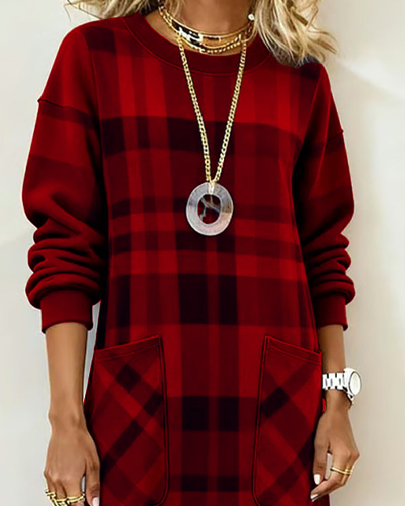 Timeless Plaid Dress