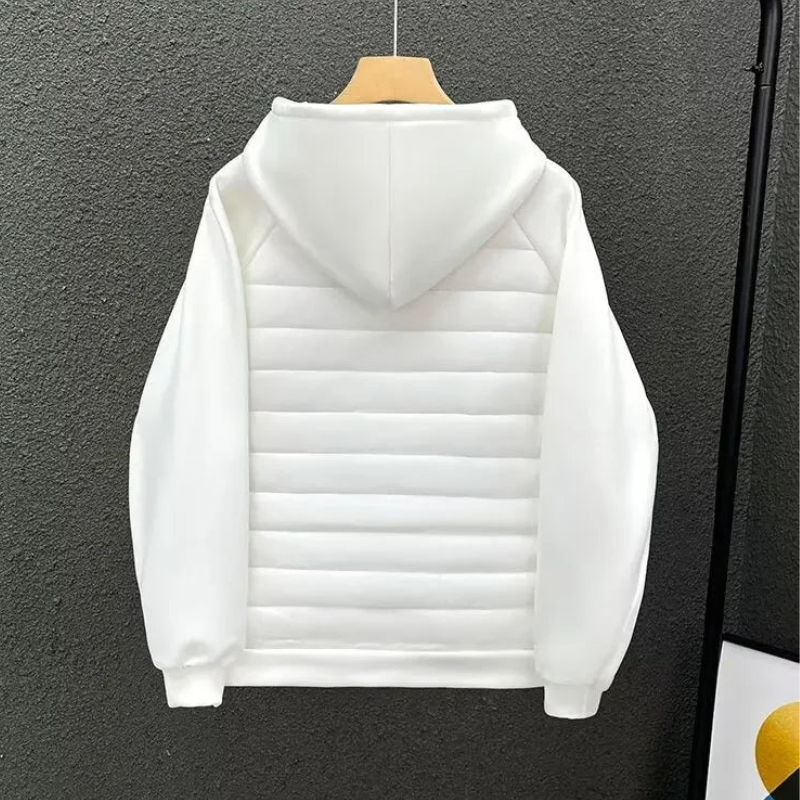 Veste homme slim zippée manches longues