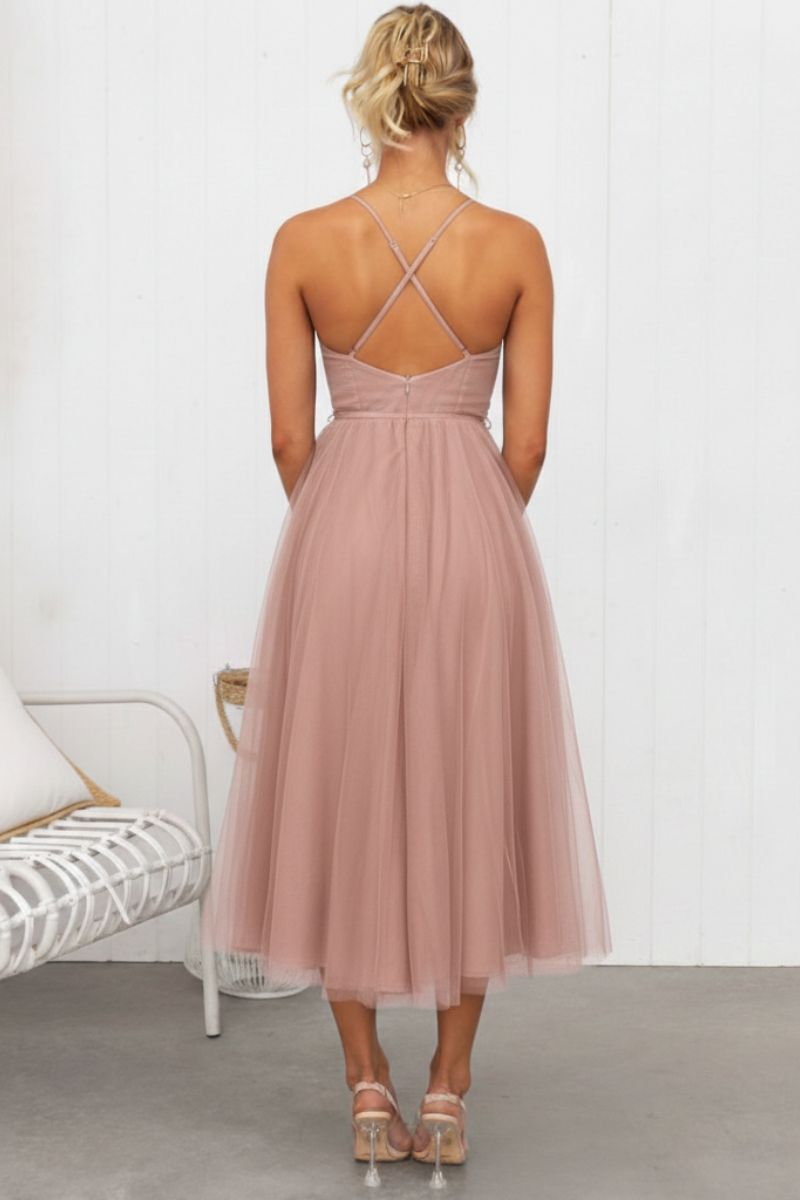 Lana | Vestido Midi de Tul para Mujeres