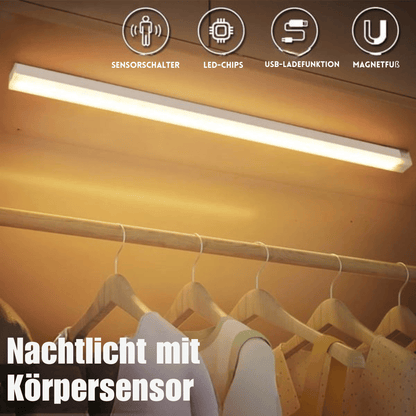 LED-Sensorlicht mit Bewegungsmelder – Magnetbefestigung