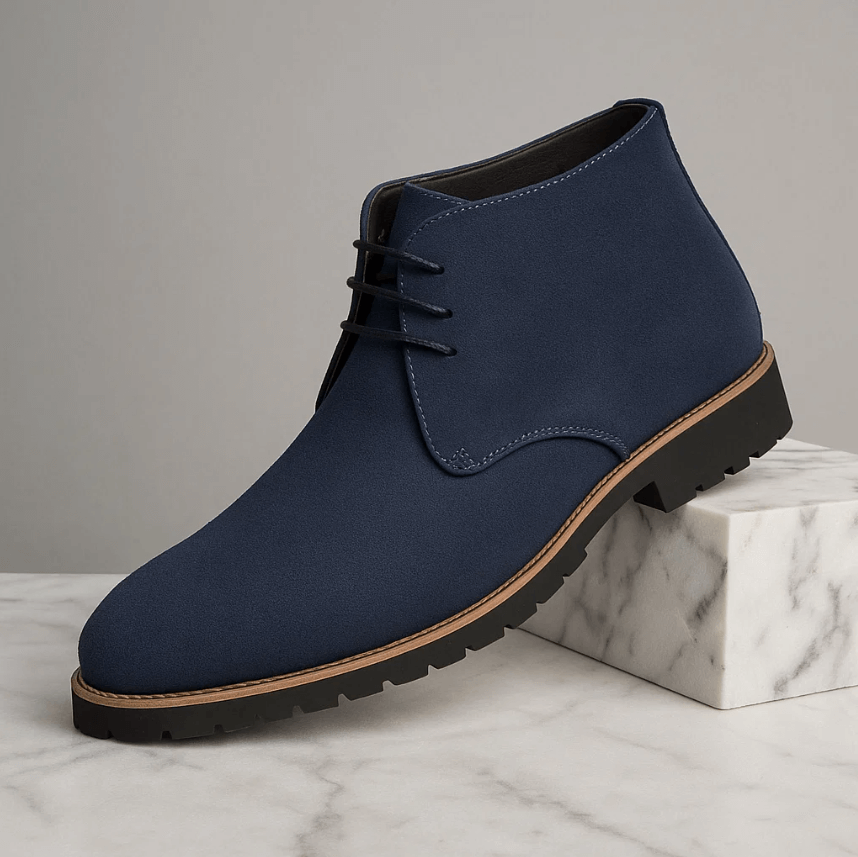 Chaussures Homme Formelles en Daim à Lacets – Style Classique