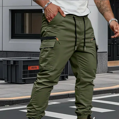 Aldric - Pantaloni cargo jogger stretch performanti