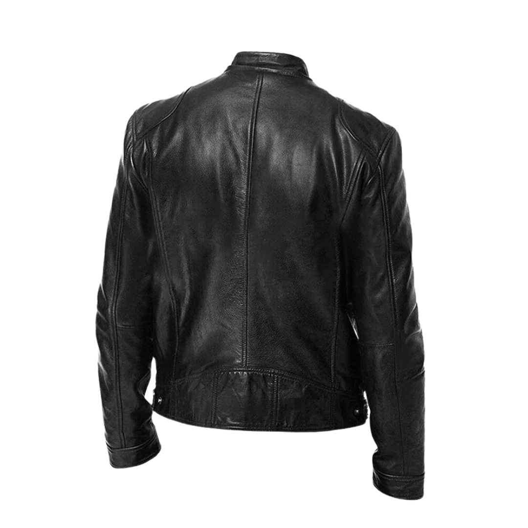Duval Paris™ | VESTE COL MONTANT COUPE SLIM POUR HOMME