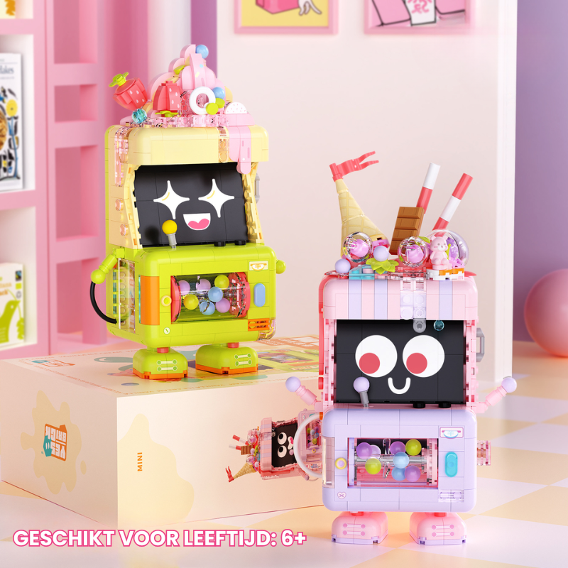 SweetTwist – IJsjesmachine Bouwset – Kleine Bouwblokjes