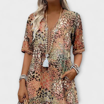 Noa | Kleid mit Blumenprint