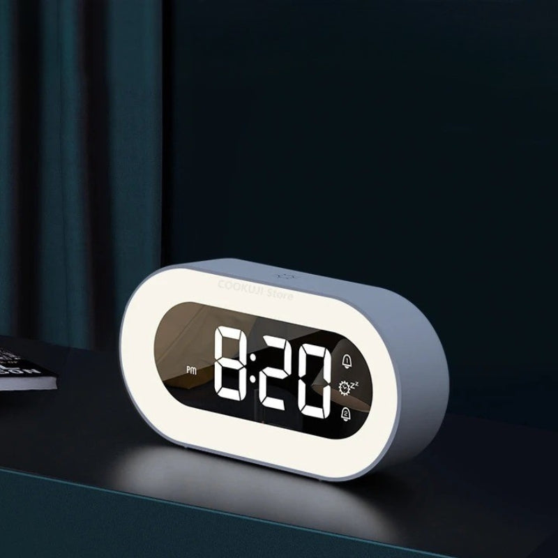 BrightTime – LED Digital Desk Clock With Numeric Display