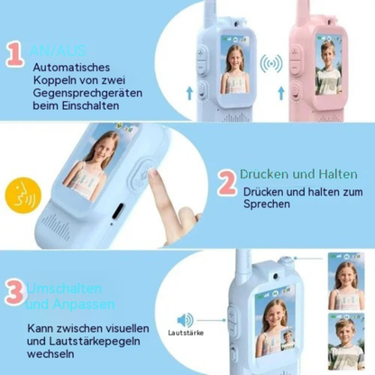 Kinder Walkie Talkie Kamera | Video Funk Spielzeug