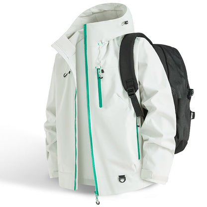 Wasserdichte Jacke für Outdoor-Abenteuer und den Stadtverkehr