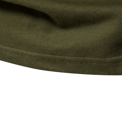 Tom Hollinger | Herren Langarmshirt mit Patchwork und Rundhalsausschnitt