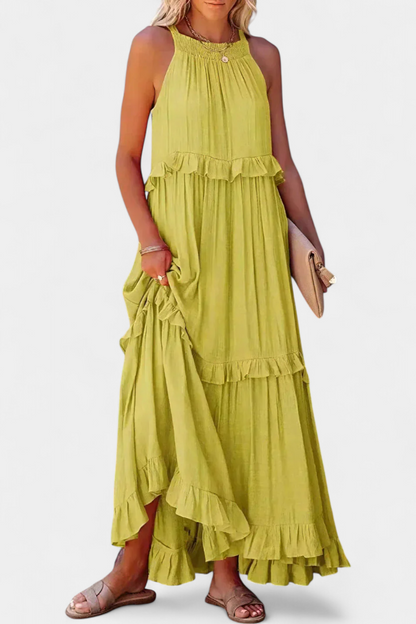 Vestido Monica de Comodidad Atemporal con Frescura Natural