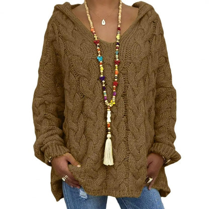 Liselotte® | Kapuzenpulli mit V-Ausschnitt