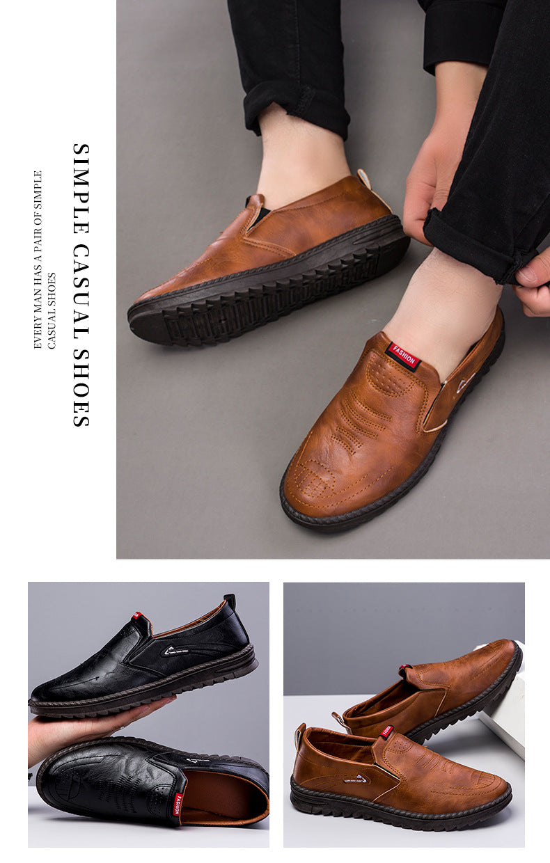 Pravino™ Comfortable Leather Loafers with Non-Slip Sole