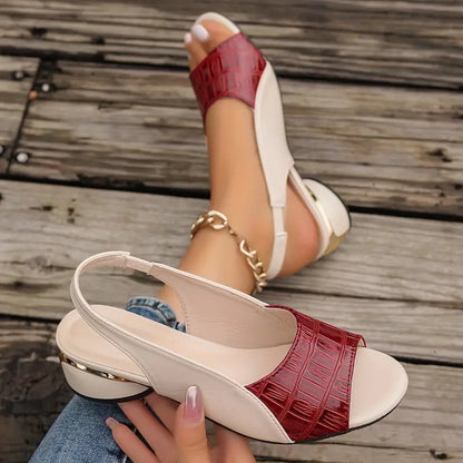 Melanie | Leather Comfort Sandals - Image 3