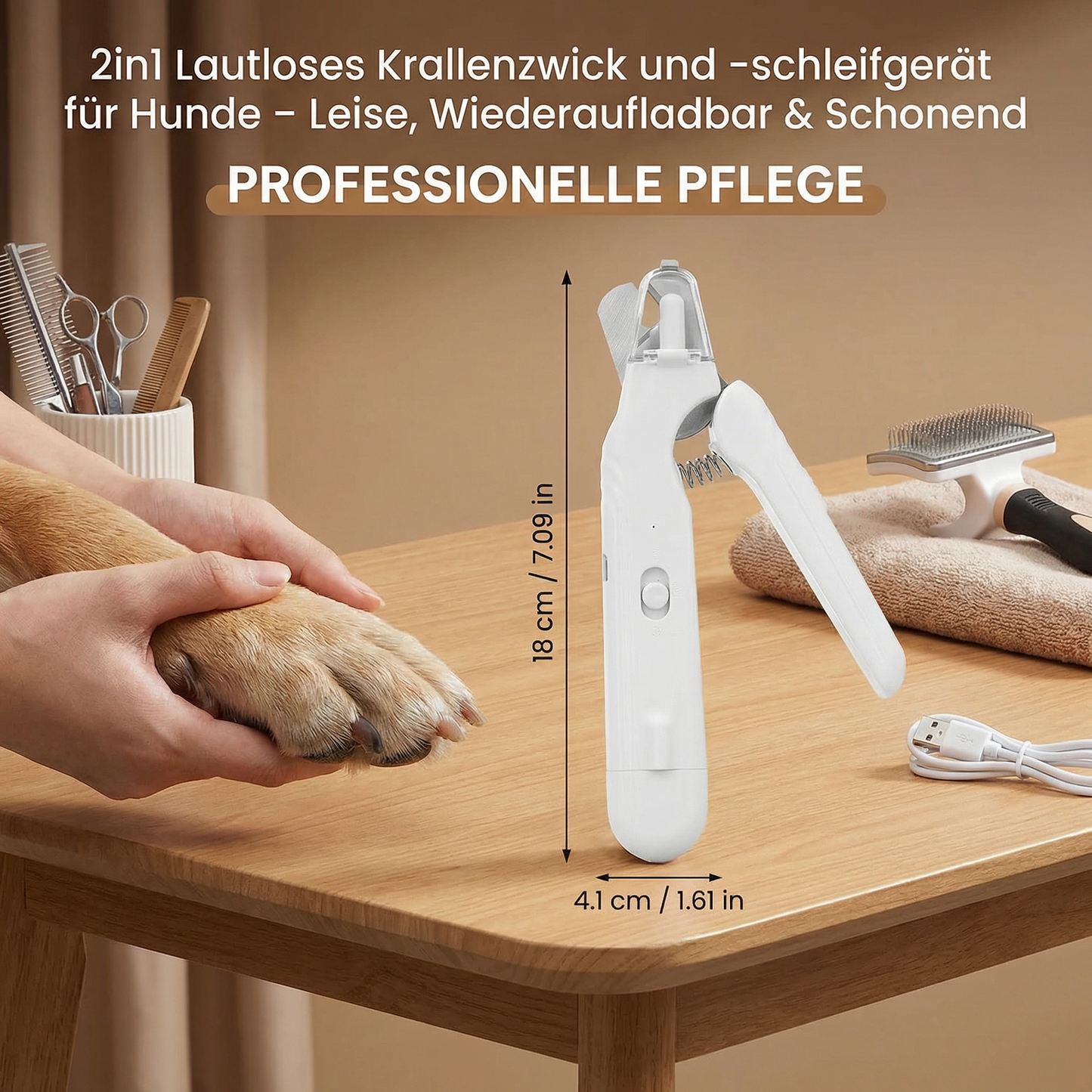 ClipTrim™ Nagelknippen zonder angst of ongelukken.