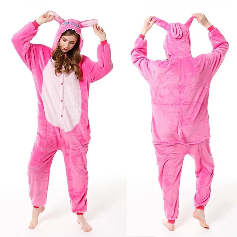 Lilo & Stitch Onesie | Stitch Pak | Kostuum | Pyjama | Voor Volwassenen