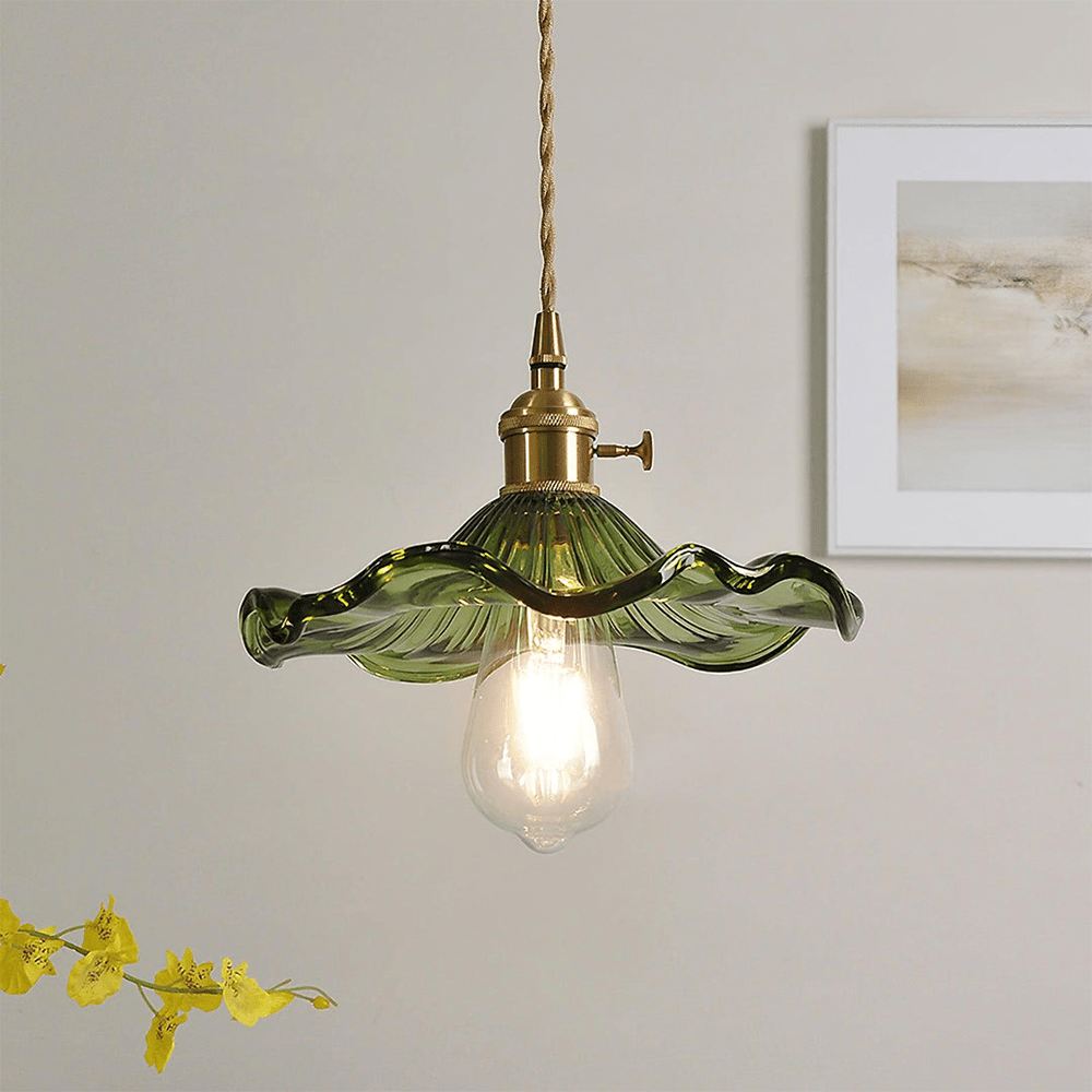 stilvolle Hibiskusblume Lampe