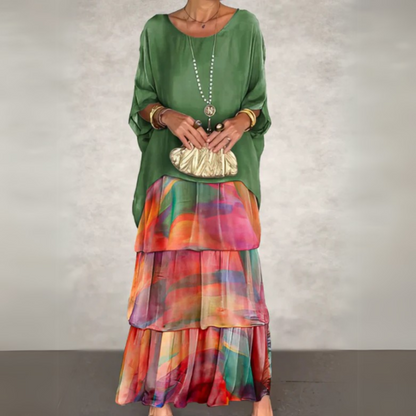 Elegant Long Flowing Dress