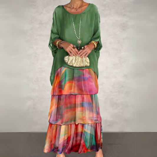 Elegant Long Flowing Dress