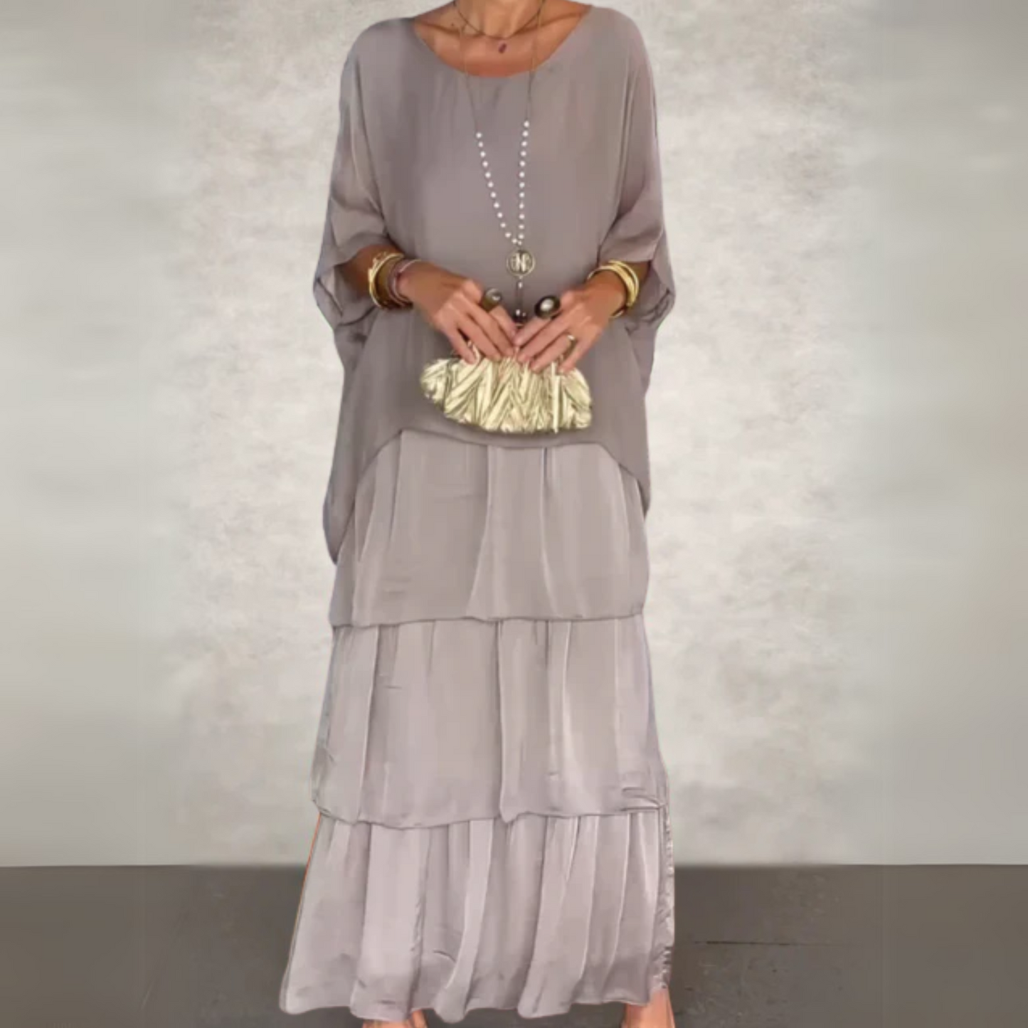 Elegant Long Flowing Dress