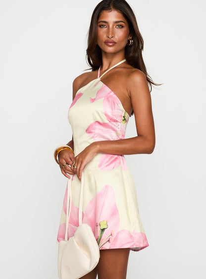 Atelier Fes | Flora Mini Jurk met bloemenprint