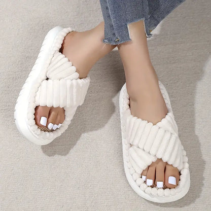 Cross Cotton Women's Slippers