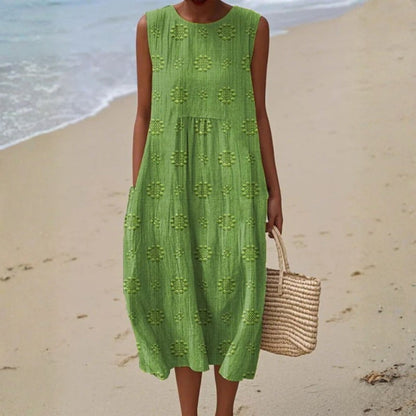 Mercedes - Vestido de Verano Cómodo