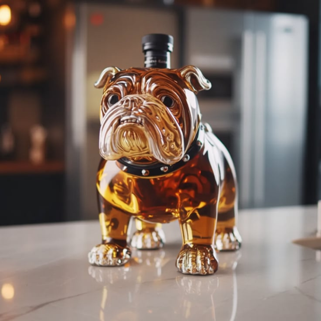 Whiskyfľaša - Bulldog Edícia