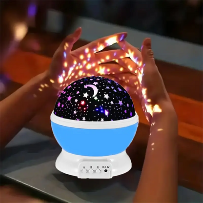Csillagprojektáló éjjeli lámpa - Luna