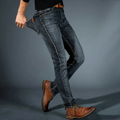 Oscar - Førsteklasses 4-vejs stretch, tapered jeans til mænd