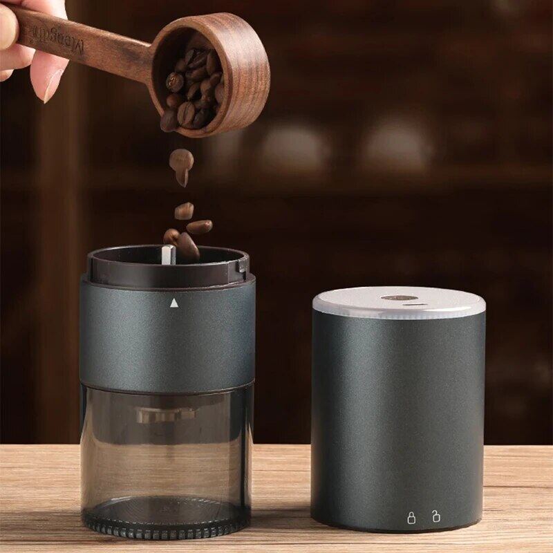 Veloce Macina | Draadloze Elektrische Koffiemolen – USB-C Oplaadbaar – Precisie Maalwerk