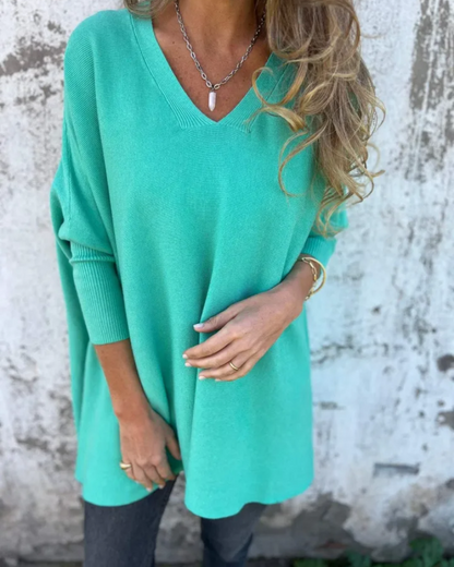 Cathryn - Boho Strickoberteil