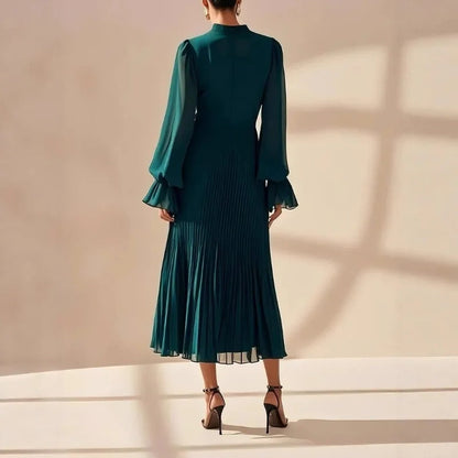 Ilze™ | Elegantā plisētā kleita