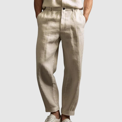 Tobias | Pantalon d'été en tissu souple