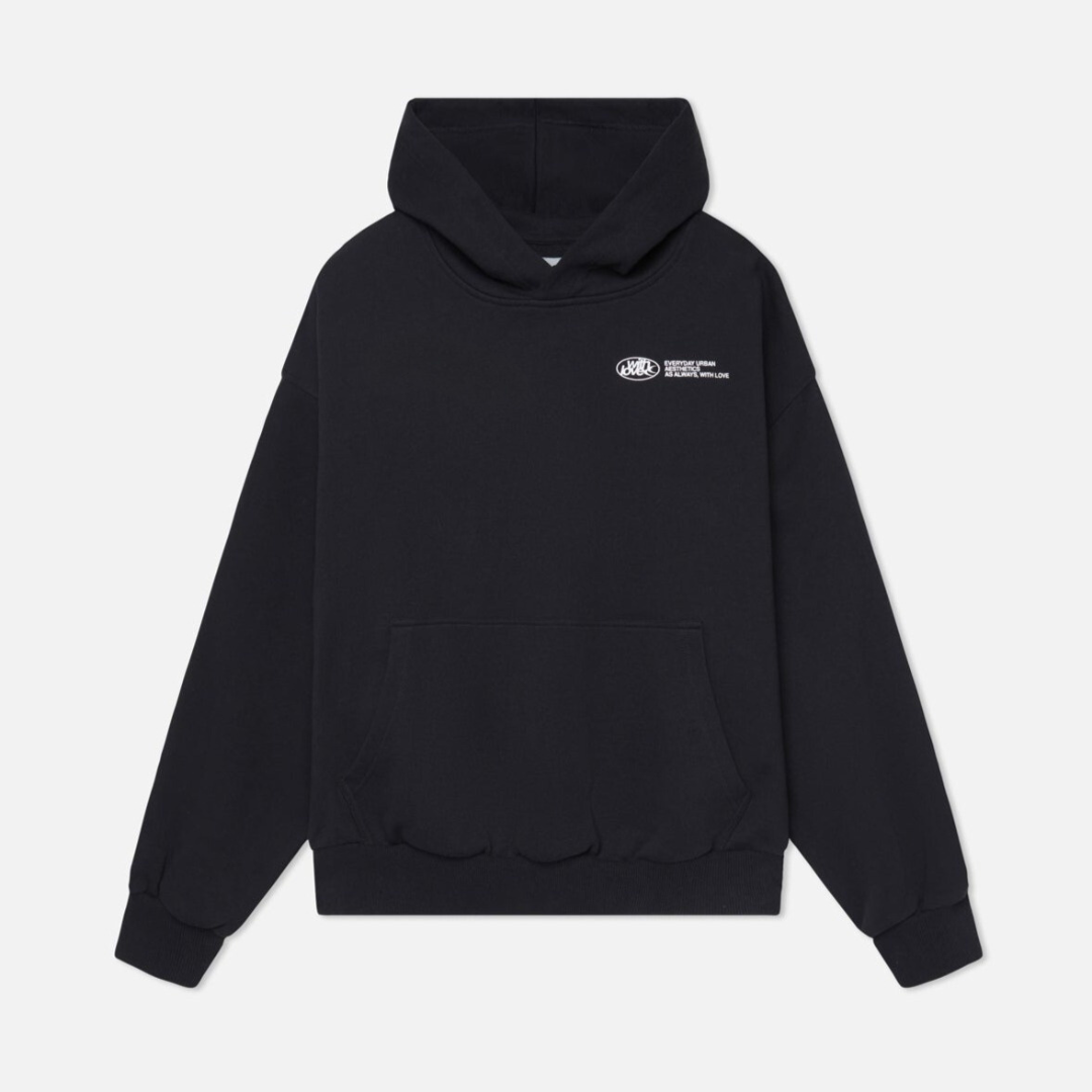 Women's With Love Hoodie | Oversized Winter Streetwear