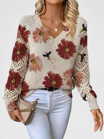 Lavoisier™ | Aurélie - Cardigan Floral Léger