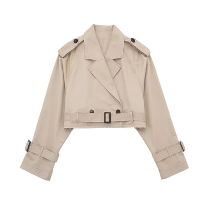 Trench corto da donna