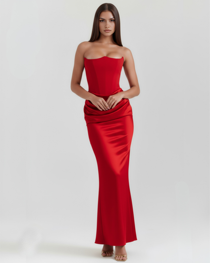 Rosalind™ – Eksklusiv Corset Maxi Kjole