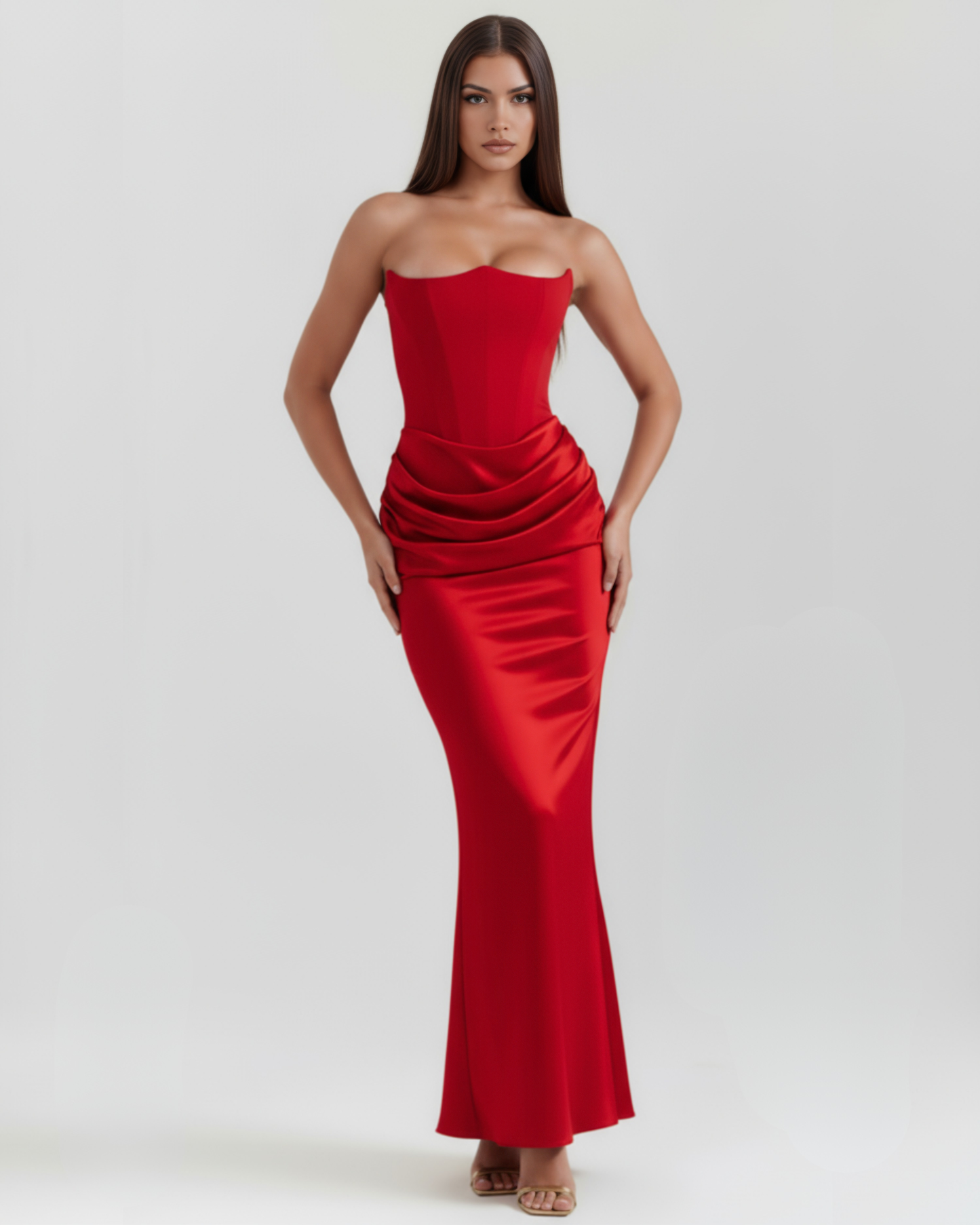 Rosalind™ – Eksklusiv Corset Maxi Kjole