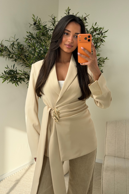 Sena Blazer Taupe
